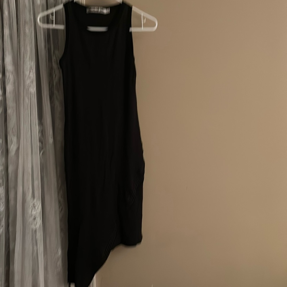 Michael stars asymmetrical dress